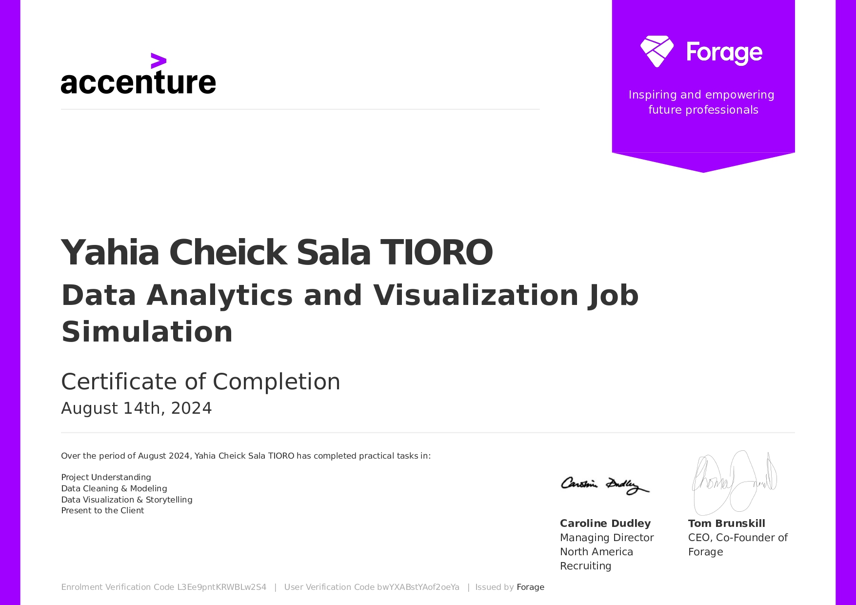 certfications